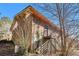 View of brick building with staircase to the second floor at 2807 Knollview Dr, Decatur, GA 30034