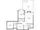 Detailed floor plan showcasing the layout of the bedrooms, Gathering room, gym, and deck at 2112 Ivey Chase Dr, Dacula, GA 30019