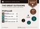 Report showing the proximity to outdoor amenities, like golf courses, parks, hiking, and dog parks at 101 Morgan Ln, Canton, GA 30115