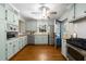 Well-equipped kitchen featuring stainless steel appliances and butcher block countertops at 1901 Trophy Dr, Marietta, GA 30062
