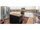 Stylish kitchen with white cabinets, granite countertops, stainless steel appliances, and a central island at 2123 Indian Ivey Ln, Dacula, GA 30019