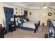 Spacious main bedroom with tray ceilings, decorative features, and ample natural light at 504 Liverpool Dr, Mcdonough, GA 30252