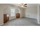 Bedroom with carpeting, built-in storage and a window at 229 Millwheel Dr, Villa Rica, GA 30180