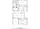 Detailed two-story floor plan showing layout of rooms and square footage at 229 Millwheel Dr, Villa Rica, GA 30180