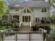 Large backyard features multiple decks for enjoying the outdoors at 601 Ashley Forest Nw Dr, Acworth, GA 30102