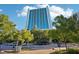Exterior daytime view of modern high-rise apartment building on a sunny day at 3324 Peachtree Ne Rd # 1104, Atlanta, GA 30326