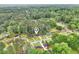 Overhead shot of a tree-filled neighborhood, highlighting the property's location at 117 Hillsdale Dr, Atlanta, GA 30315