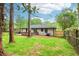 Spacious backyard with a wooden deck, green lawn, and partial fence, creating an inviting outdoor space at 117 Hillsdale Dr, Atlanta, GA 30315