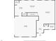 First floor blueprint showing kitchen, dining and living room measurements at 229 Prescott St, Locust Grove, GA 30248