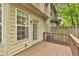 Outdoor deck showcasing view from backdoor, offering outdoor relaxation and entertainment at 3562 Greenwich Ave, Duluth, GA 30096