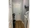 A clean laundry room with modern appliances and ample storage space at 431 Crested View Dr, Loganville, GA 30052