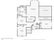 Detailed floor plan showcases the layout of the primary bedroom, bathroom, closets, and other bedrooms upstairs at 75 Vinings Lake Sw Dr, Mableton, GA 30126
