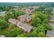 Aerial view of residential community with mature trees and well-maintained landscaping at 4888 Colchester Se Ct # 3, Atlanta, GA 30080