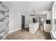 Spacious kitchen with quartz countertops, stainless appliances, and an open layout at 554 Lawton Sw St, Atlanta, GA 30310