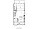 First floor plan featuring a kitchen, dining, Gathering, foyer, powder room and covered porch at 173 Basil St, Cumming, GA 30040
