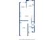 First floorplan featuring the kitchen, living room, garage, and foyer at 4925 Longview Walk, Decatur, GA 30035