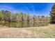 Enjoy the serene pond view from your backyard; a tranquil retreat perfect for nature lovers and outdoor activities at 2410 Emerald Dr, Loganville, GA 30052