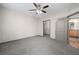 Spacious bedroom with plush carpet, walk-in closet, and en-suite bathroom at 390 17Th Nw St # 5008, Atlanta, GA 30363