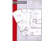 Detailed floor plan showcasing the layout of a one-bedroom apartment with a balcony and study at 390 17Th Nw St # 5008, Atlanta, GA 30363