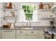 Bright kitchen with a window view, granite countertops, stainless steel appliances, and ample storage at 509 Rankin Ne St, Atlanta, GA 30308