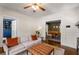 Cozy living room with comfortable seating, hardwood floors, and access to dining and office spaces at 509 Rankin Ne St, Atlanta, GA 30308