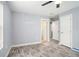 Bedroom with doors, freshly painted walls, and modern flooring at 248 Upshaw Sw St, Atlanta, GA 30315