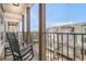 Relaxing balcony with chairs and view of neighborhood at 289 Heritage Se Ln, Atlanta, GA 30316