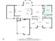 First floor plan displaying kitchen, dining, and living areas with garage and pantry at 3309 Nw Past Nw Pl, Kennesaw, GA 30152