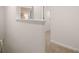Upstairs hallway with carpeted floors providing access to additional rooms at 319 Elgin Dr # 156, Lawrenceville, GA 30045