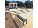 Community pavilion with picnic tables and outdoor seating at 319 Elgin Dr # 156, Lawrenceville, GA 30045