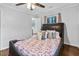 Bedroom with stylish decor, including a bed with decorative pillows at 183 Oak Dr, Atlanta, GA 30354