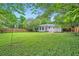 This home features a level backyard with privacy fence at 2205 Desmond Dr, Decatur, GA 30033