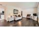Cozy living room with hardwood floors and stylish furniture at 2205 Desmond Dr, Decatur, GA 30033