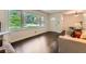 Bright living room featuring hardwood floors and lots of natural light at 2205 Desmond Dr, Decatur, GA 30033