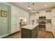 Well-equipped kitchen with granite countertops, stainless steel appliances, and an island with seating at 5800 Villa Rica Hwy, Dallas, GA 30157
