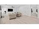 View of the living room showing hardwood floors, and neutral paint at 2435 Sentinel Chase Way, Cumming, GA 30041