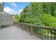 Deck with wooded views at 2801 Avington Se Ln, Smyrna, GA 30080