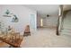Finished basement with carpeting, lots of room and walkout to backyard at 2801 Avington Se Ln, Smyrna, GA 30080