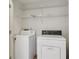 Convenient laundry room with washer and dryer at 979 Bridgegate Ne Dr, Marietta, GA 30068
