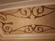 Close up of a ceiling with decorative paint design at 3978 Devonshire Dr, Marietta, GA 30066