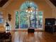 Bright living room features a large window with an outdoor view and hardwood flooring at 3978 Devonshire Dr, Marietta, GA 30066