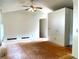 Bright living room with neutral paint, vaulted ceilings and updated light fixture at 53 Villa Rosa Way, Temple, GA 30179