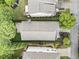Birds-eye view of a property featuring a well-manicured yard, deck, and neighborhood landscape at 1165 Victoria Ne St, Brookhaven, GA 30319