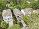 Aerial view of a charming neighborhood showcasing well-maintained homes and lush greenery at 1165 Victoria Ne St, Brookhaven, GA 30319