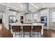 Charming kitchen with stainless appliances, a large central island, and ample cabinet space at 1165 Victoria Ne St, Brookhaven, GA 30319