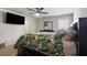 Comfortable bedroom with ceiling fan and natural light, perfect for relaxation at 2267 Clapton Ct, Jonesboro, GA 30236