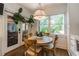 Charming breakfast nook with natural light and garden views at 2406 Glenwood Ne Dr, Atlanta, GA 30305