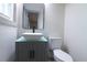 Modern bathroom with sleek vanity, stylish sink, and contemporary fixtures, offering a luxurious experience at 4396 Greenleaf Cir, Atlanta, GA 30331