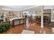 Bright living room flows into the dining area and kitchen, creating an open and inviting space at 4124 Dunnington Dr, Marietta, GA 30062