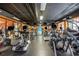 The well-equipped gym features treadmills and elliptical machines, providing a convenient fitness solution for residents at 1101 Juniper Ne St # 919, Atlanta, GA 30309